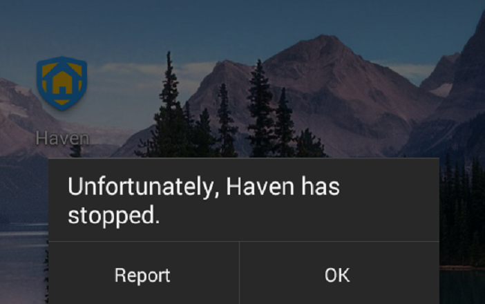 Unfortunately Haven has stopped