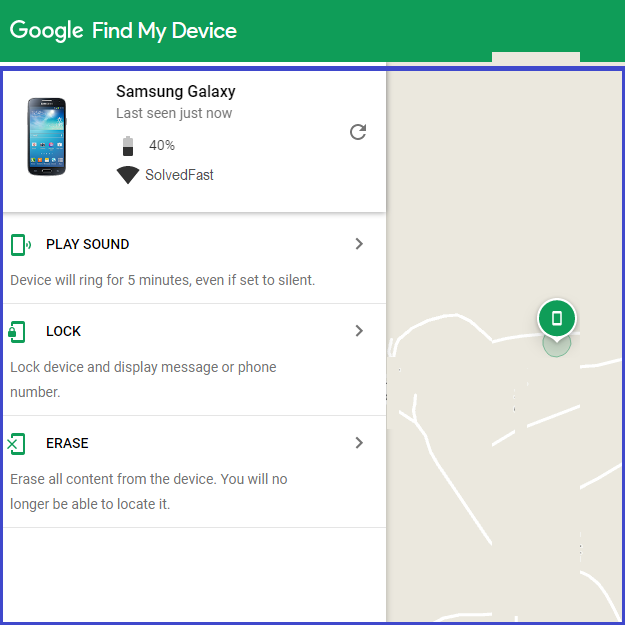 google locate phone