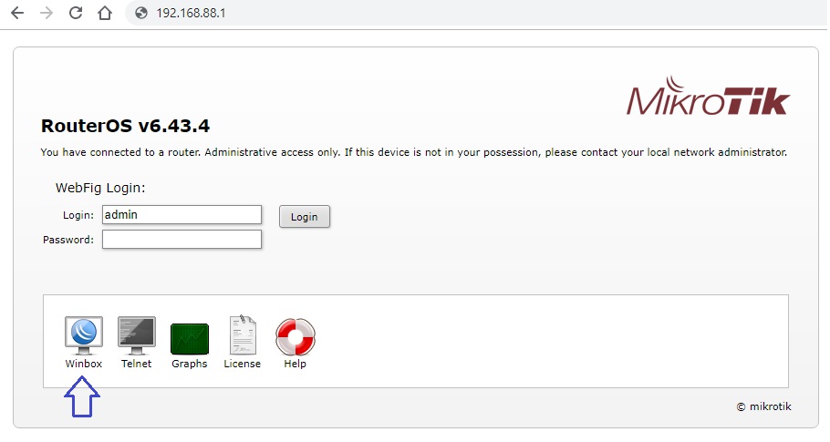 mikrotik firmware upgrade