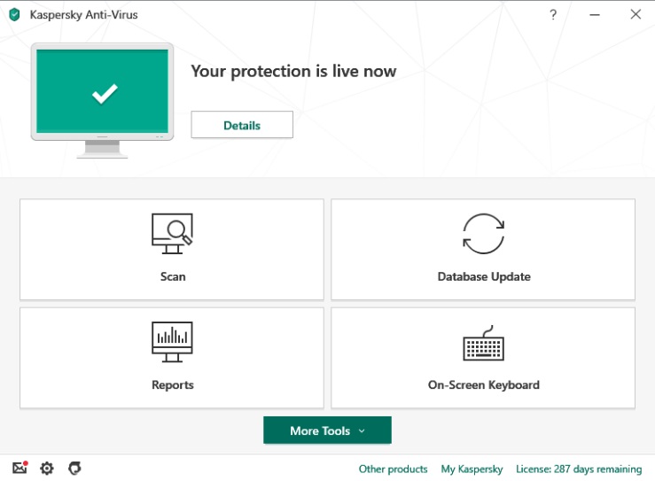 Kaspersky- AntiVirus, Internet security