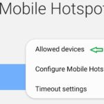 Mac filter Android hotspot