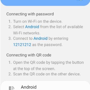 Android Hotspot Default SSID and Passord