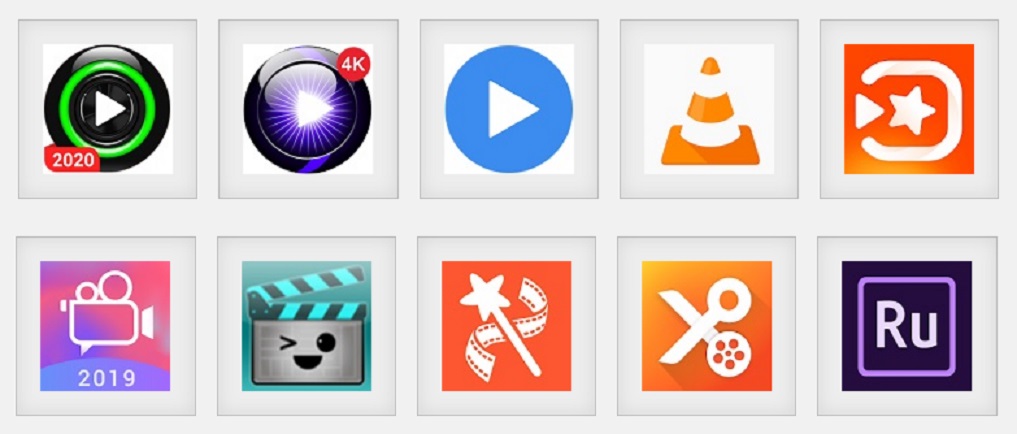 Android video players and video editors